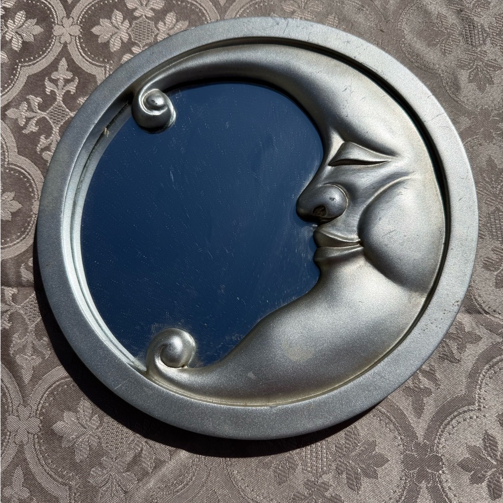 Vintage moon mirror